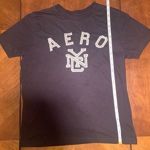 Young Men’s Black Aeropostale Shirt (Size: M)